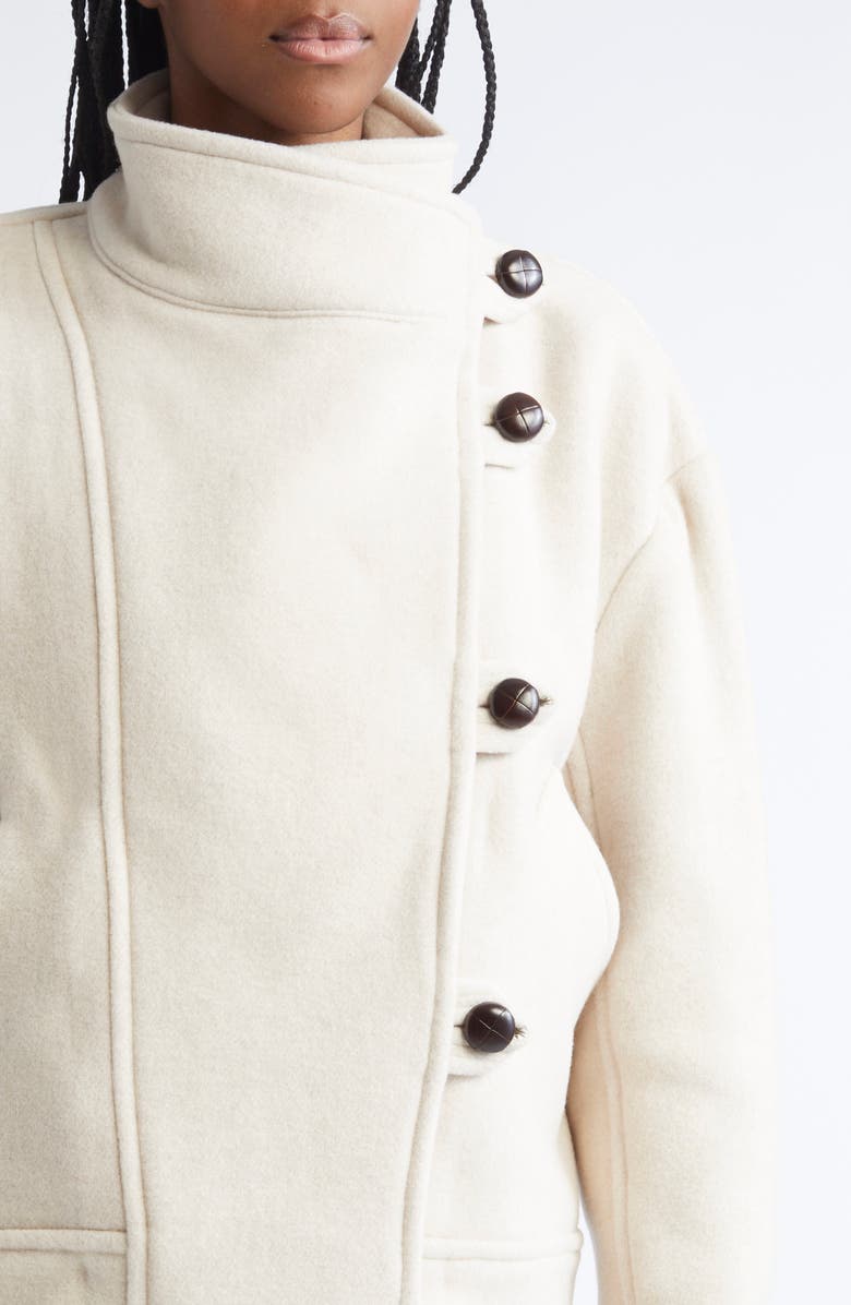 Isabel Marant Hanis Wool Blend Jacket, Alternate, color, 