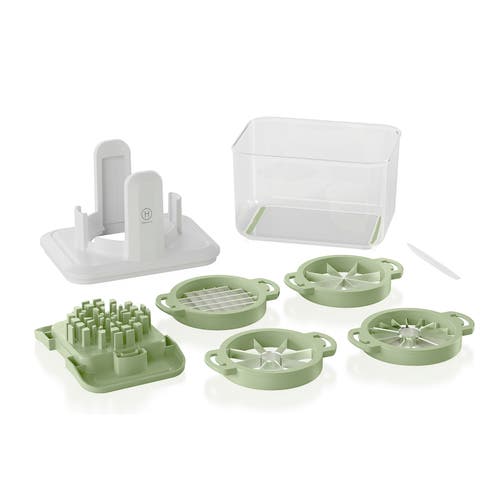 Henning Lee 4-in-1 Fresh Prep Fruit And Veggie Slicer In Green
