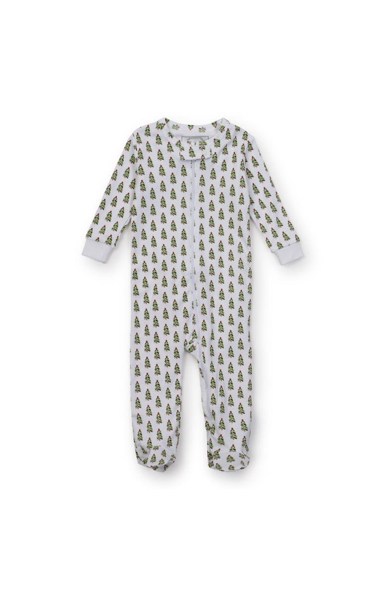 Lila and Hayes Parker Zipper Pajama, Main, color, 