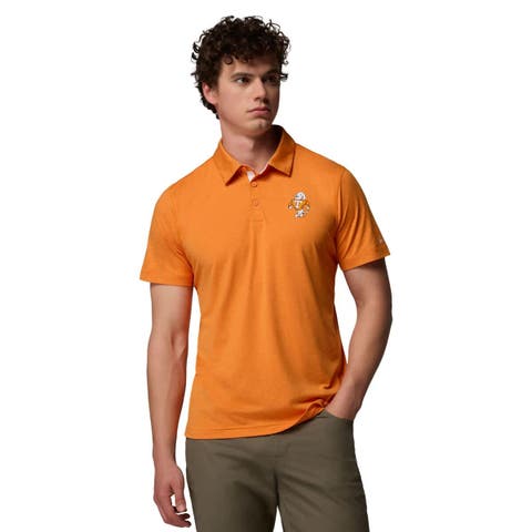 Men's Columbia Tennessee Orange Tennessee Volunteers Tech Trail Polo
