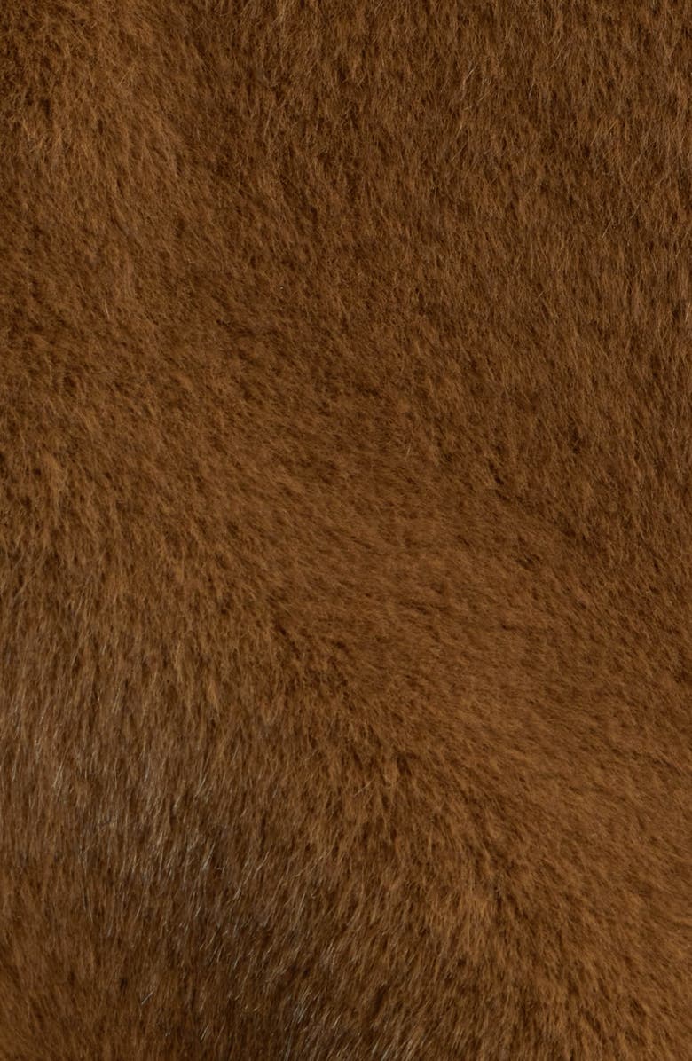 Sam Edelman Faux Fur Bomber Jacket, Alternate, color, Mink