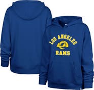 '47 Women's '47 Royal Los Angeles Rams Varsity Naomi Hoodie