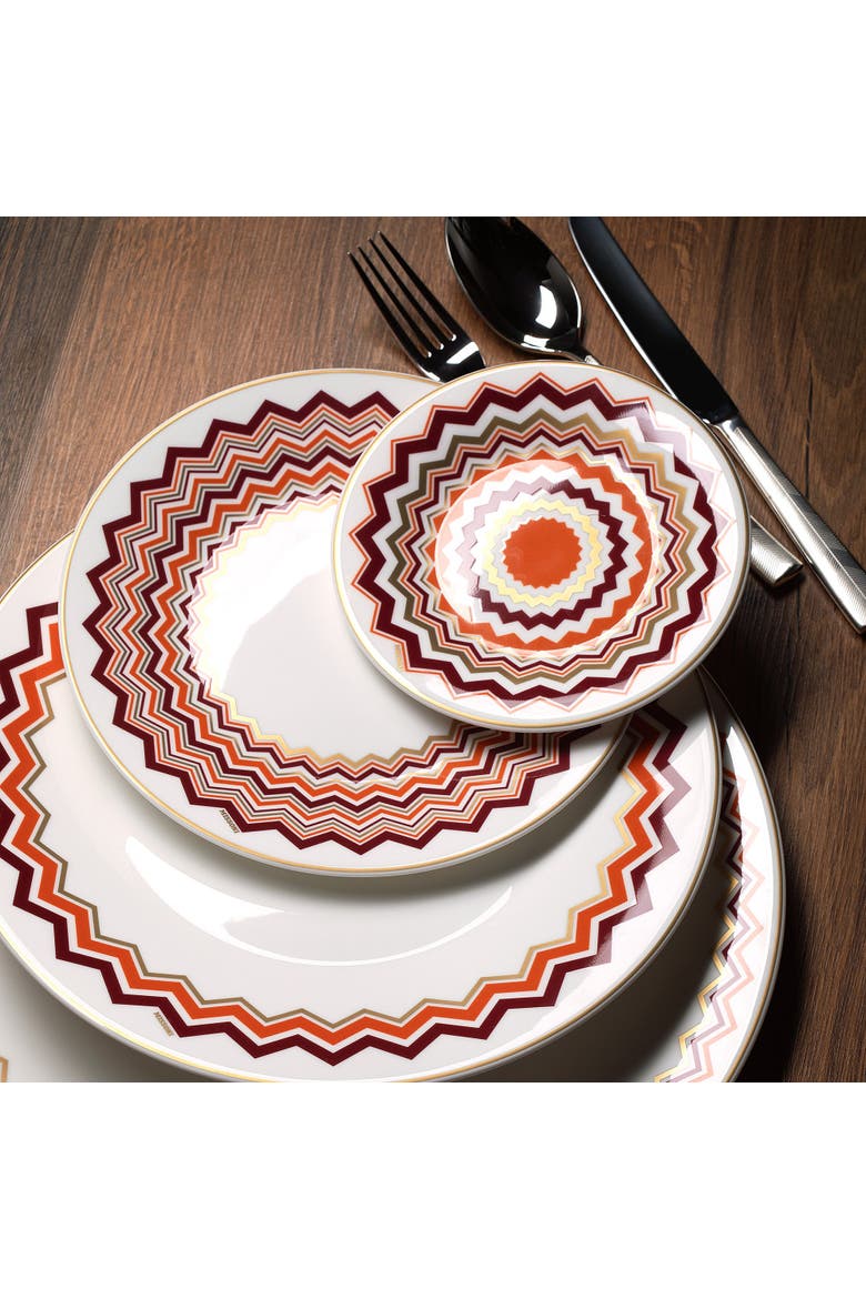 Dinner Plate 2 Pcs. Set, Alternate, color, Multicolor