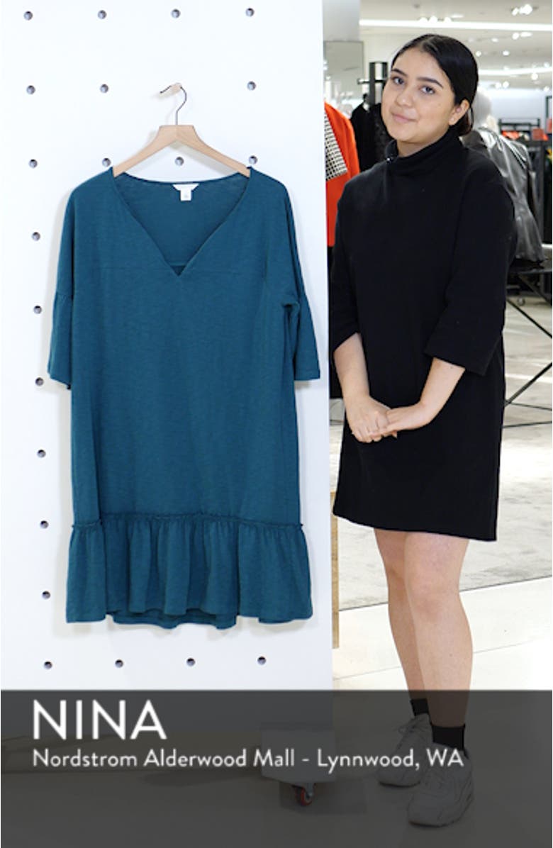 Ruffle Sleeve Cotton Dress, sales video thumbnail