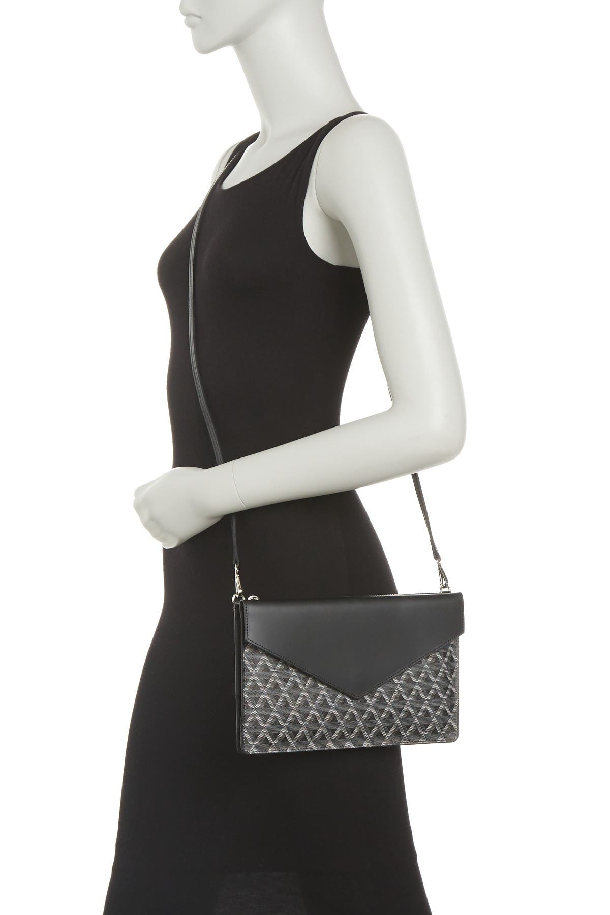 LANCASTER PARIS Ikon Envelope Crossbody Bag, Alternate, color, 