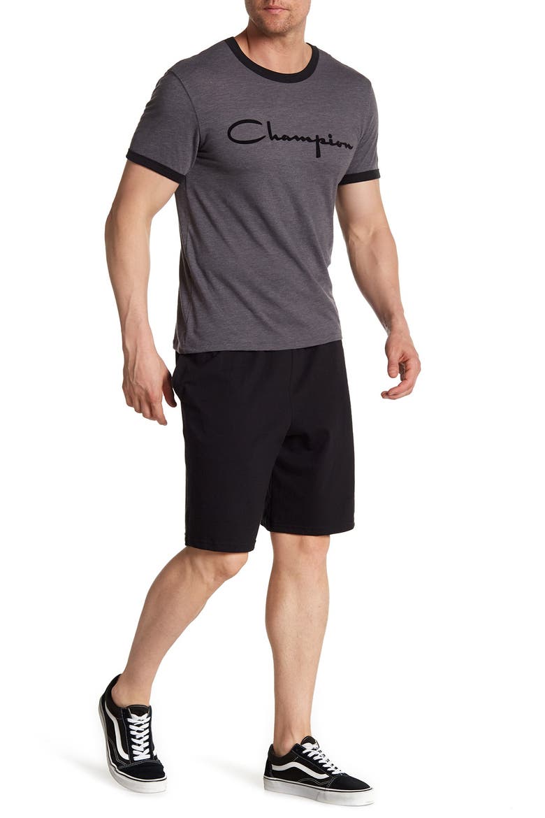 Classic Jersey Shorts, Alternate, color, BLACK