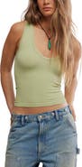 Free People Clean Slate Crop Tank