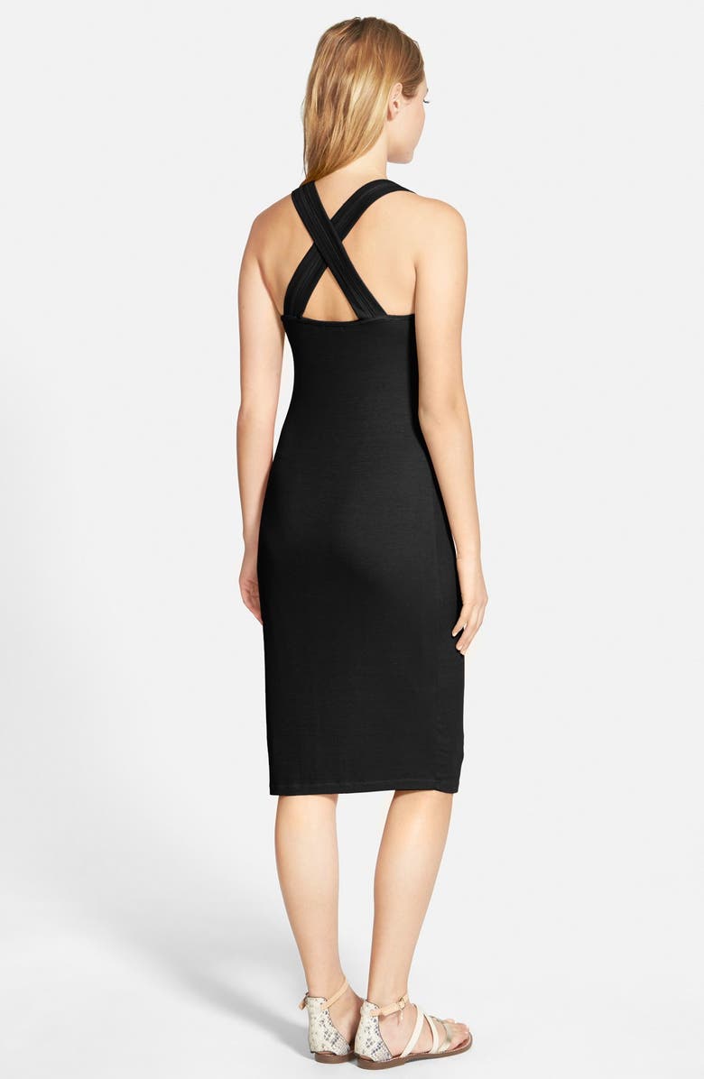 Splendid '2X1' Ribbed Tank Dress, Alternate, color, 