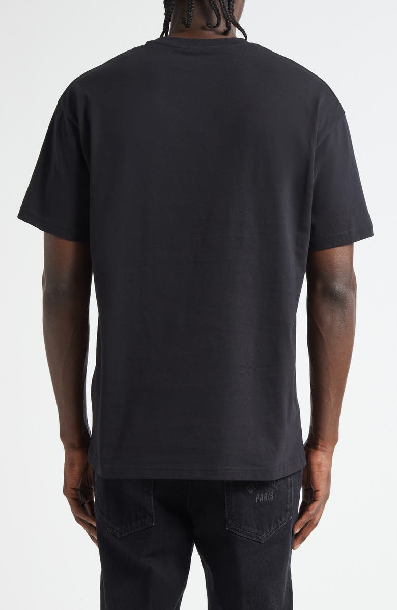Givenchy Regular Fit Logo Patch T-Shirt, Alternate, color, Black
