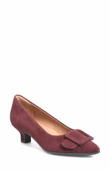 Söfft Sadie Pointed Toe Kitten Heel Pump