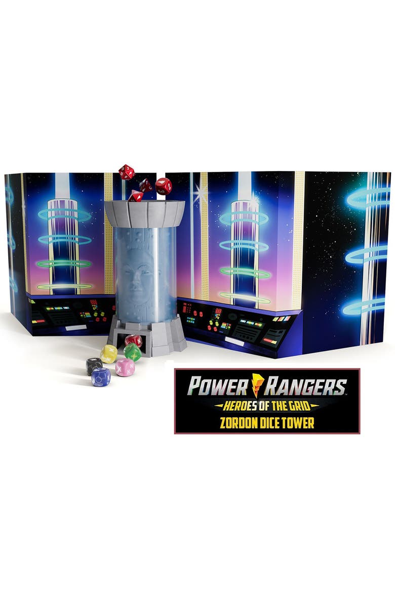 Renegade Game Studios Power Rangers Zordon Dice Tower & GM Screen Game Accessory, Alternate, color, Multicolored