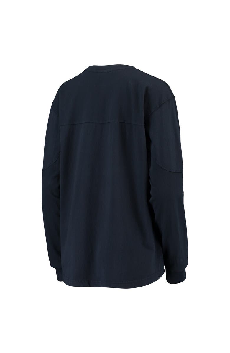 PRESSBOX Women's Pressbox Navy Penn State Nittany Lions Edith Long Sleeve T-Shirt, Alternate, color, 