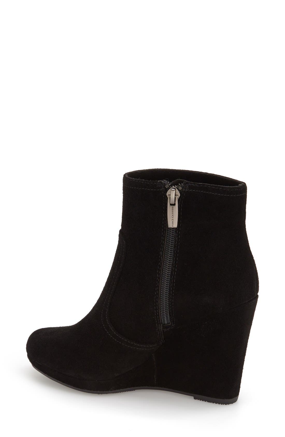 Vince Camuto 'Abrum' Wedge Bootie, Alternate, color, 