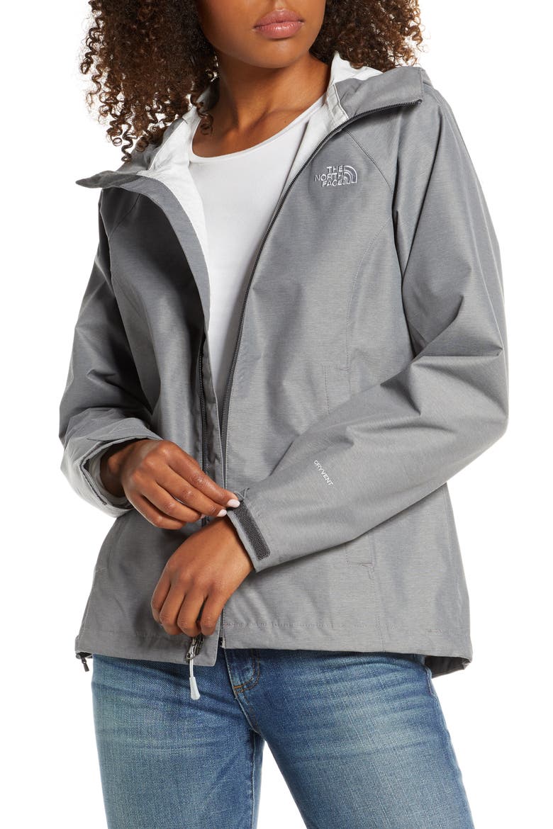 Magnolia Waterproof Rain Jacket, Main, color, TNF MEDIUM GREY HEATHER