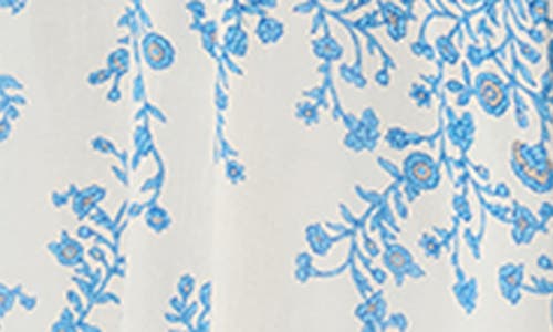 Poupette St Barth Long Dress Cara V Dress Blue Lazuli In Blue