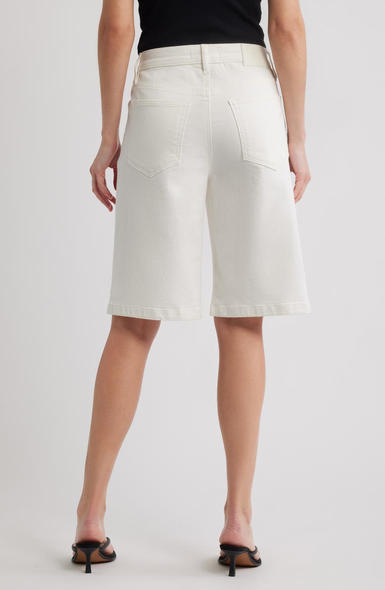 HIDDEN JEANS Baggy Stretch Denim Shorts, Alternate, color, Pearl Wash