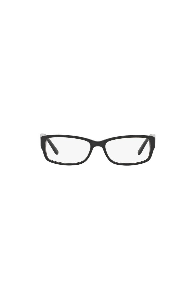 51mm Rectangle optical glasses, Alternate, color, Black