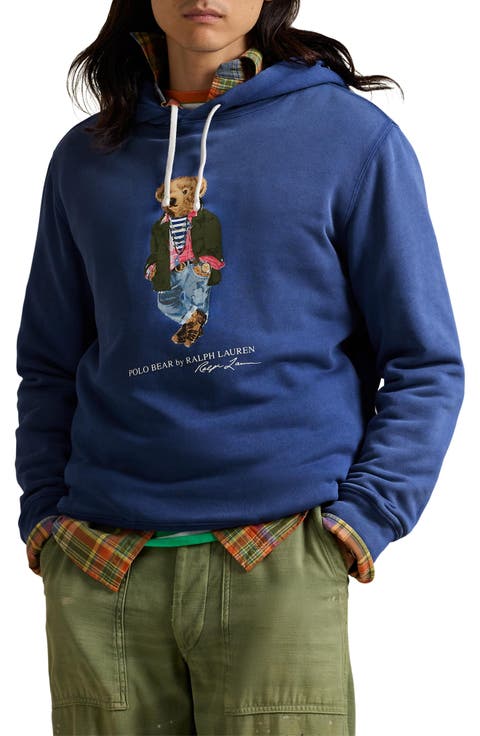 Polo Bear Fleece Graphic Hoodie