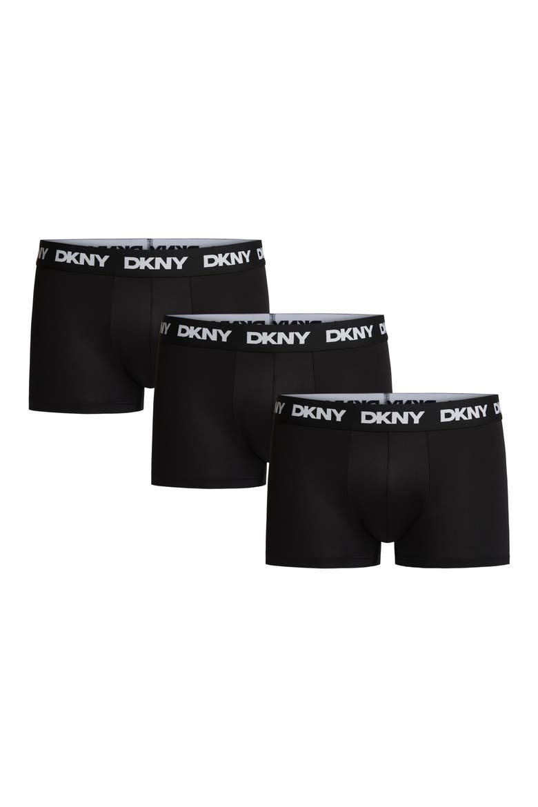 3-Pack Ultralight Microfiber Mesh Trunks, Main, color, BLACK/ BLACK/ BLACK