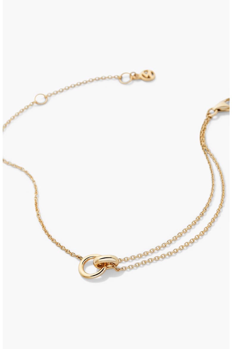 Linked Bracelet, Alternate, color, Yellow Gold