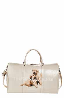 SANTO STUDIO Twitch Stenberg Ivory Duffel Bag