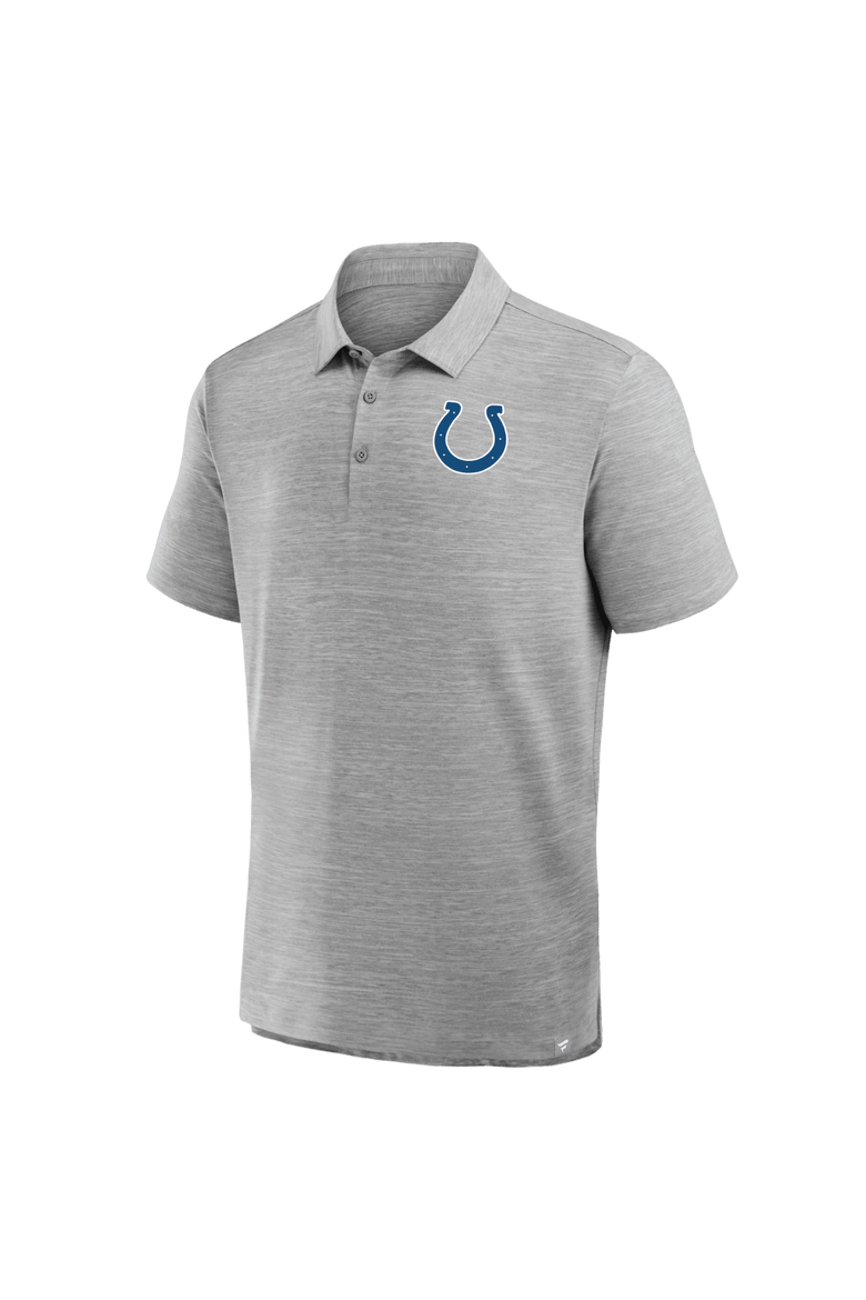 Men's Fanatics Heather Gray Indianapolis Colts Clutch Polo, Alternate, color, Heather Gray