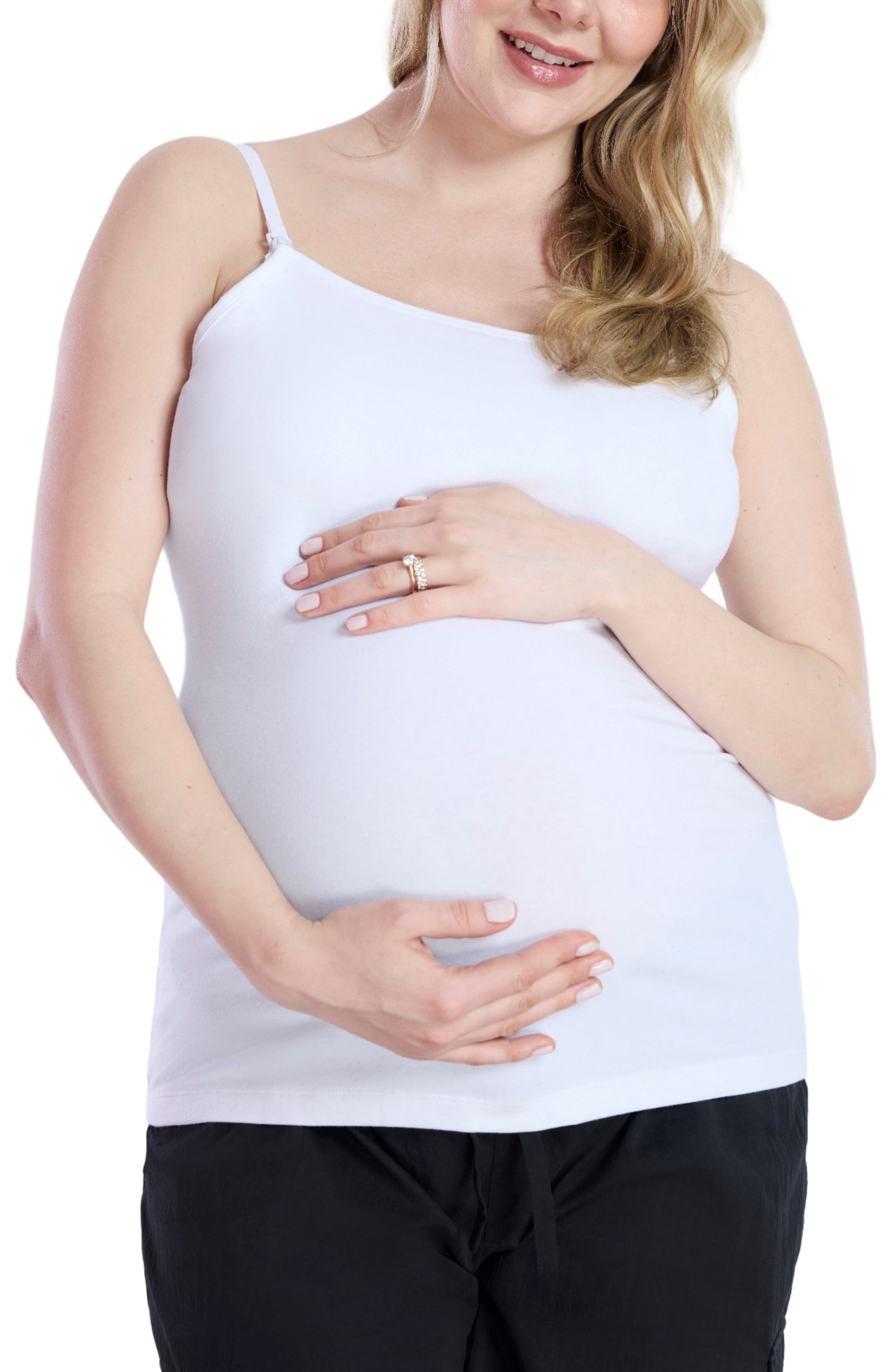 thumbnail image 2 of UNCLECAT Women's Maternity Tank Tops Summer Barbados | Ubuy 2 of 14