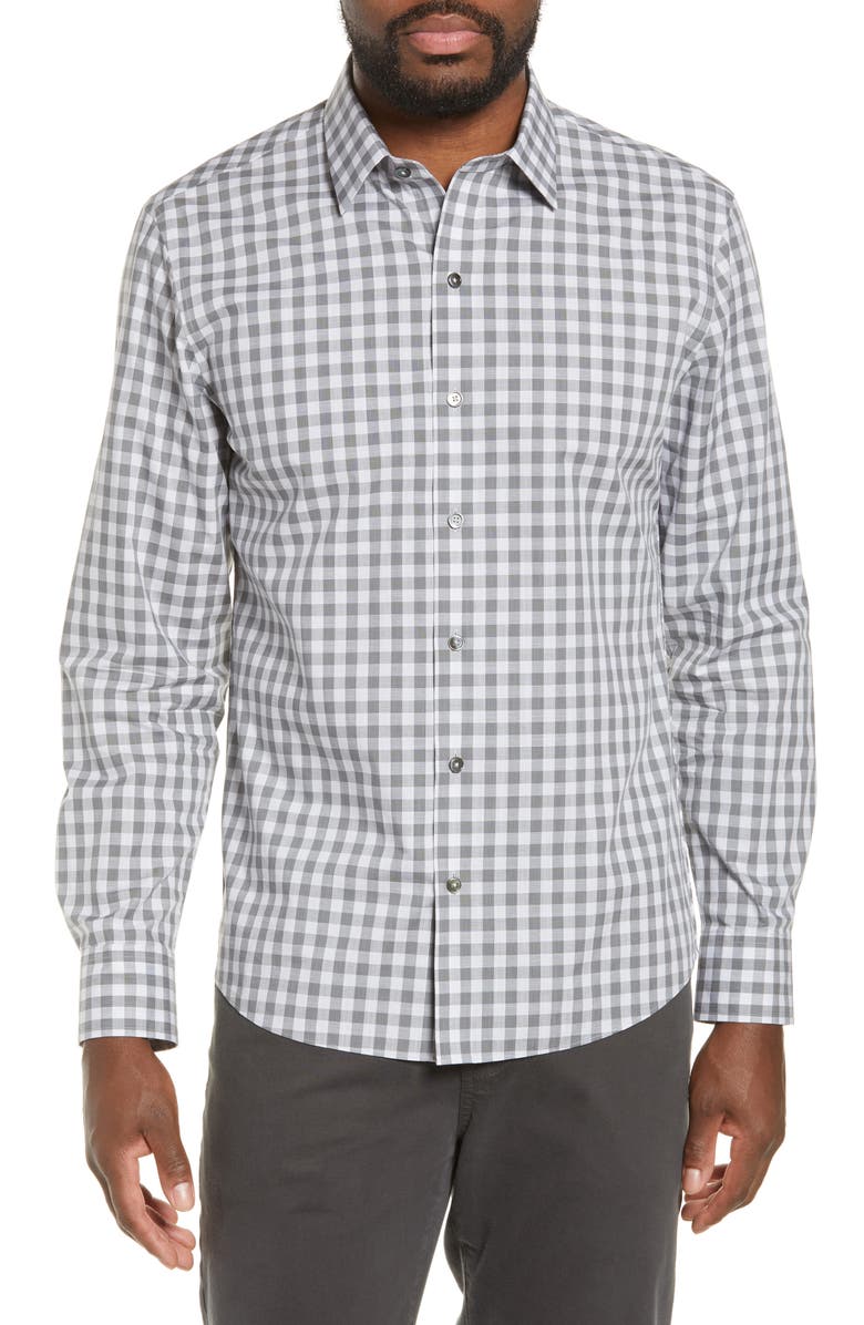 Zachary Prell Schwantes Regular Fit Check Sport Shirt, Main, color, 