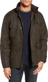 Barbour Sapper Regular Fit Weatherproof Waxed Cotton Jacket