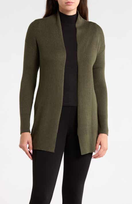 Rib Knit Cardigan