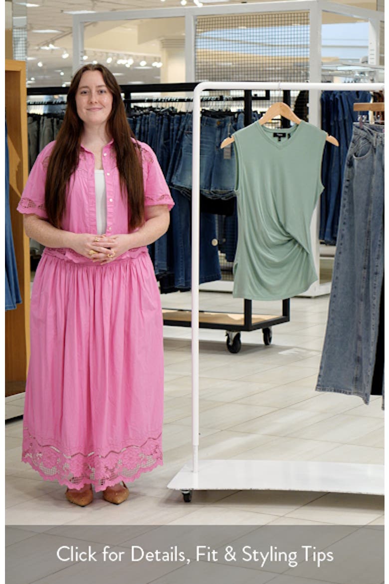 Side Twist Modal & Pima Cotton Tank video