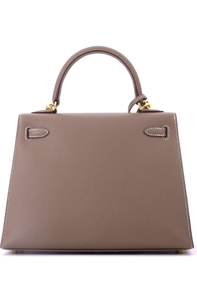Pre-Owned Hermes Kelly Handbag Grey Epsom with Gold Hardware 25, Alternate, color, Etoupe