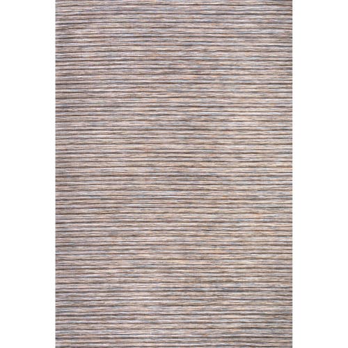 Jonathan Y Finn Modern Farmhouse Pinstripe Indoor/outdoor Area Rug In Dark Gray/blue