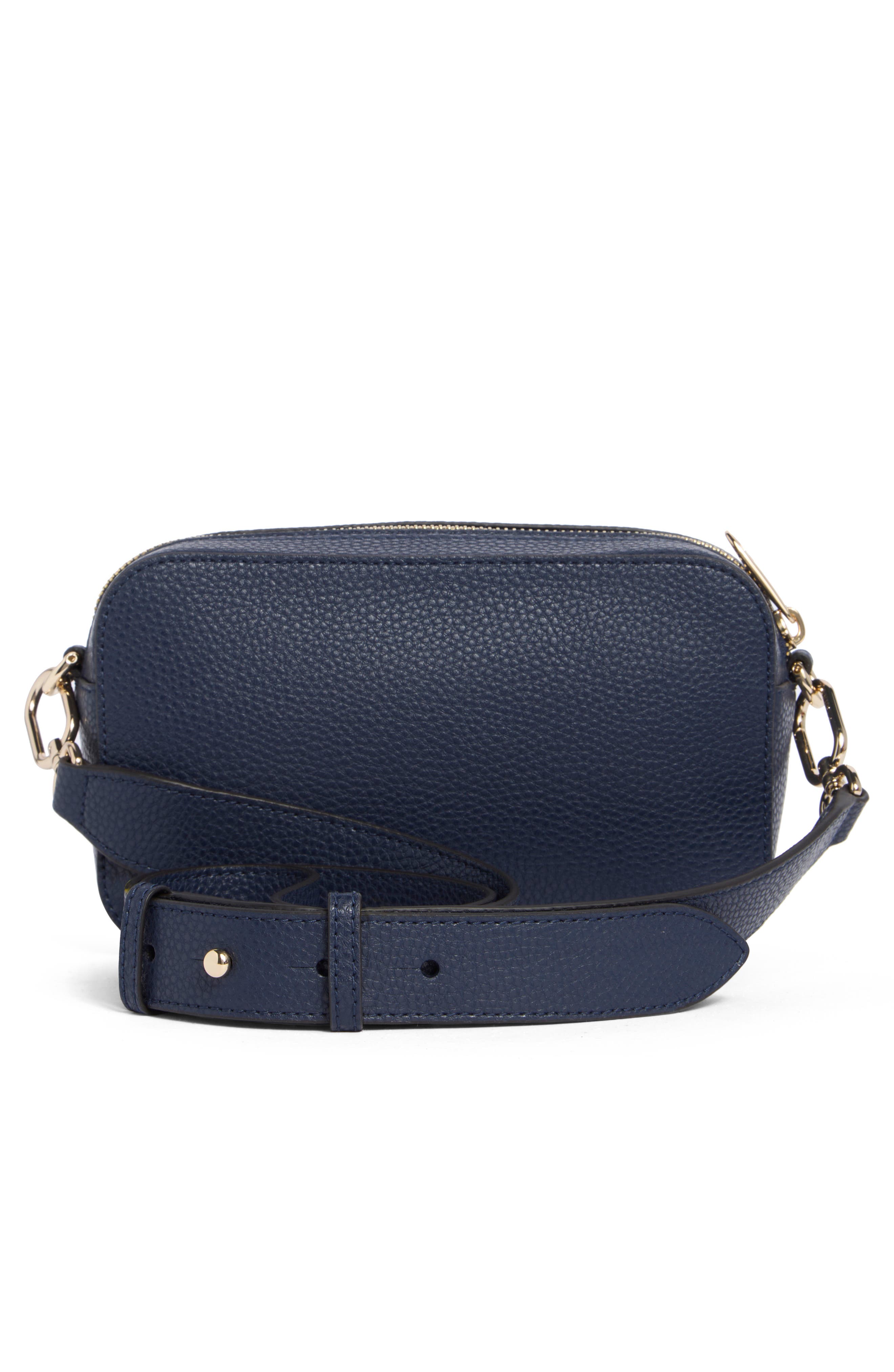 Furla Petunia Mini Crossbody Bag, Alternate, color, Ink Blue