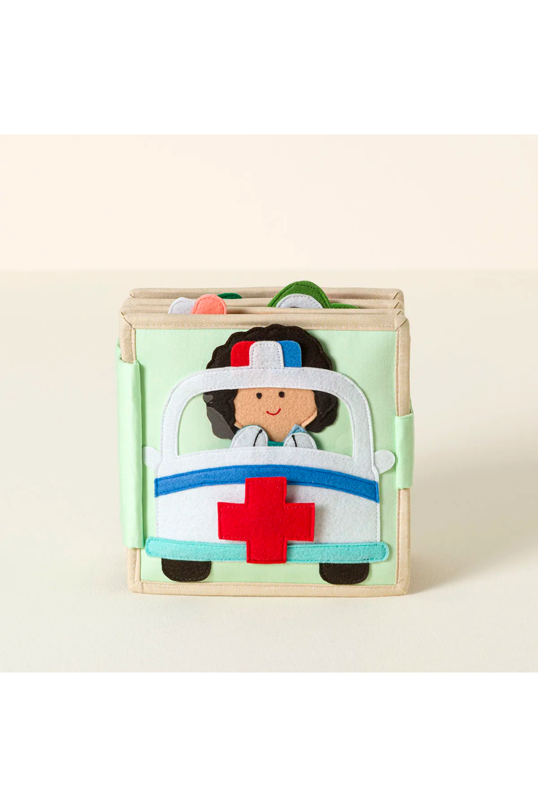 Pretend Play Busy Books by Educating AMY, Alternate, color, Little Medic