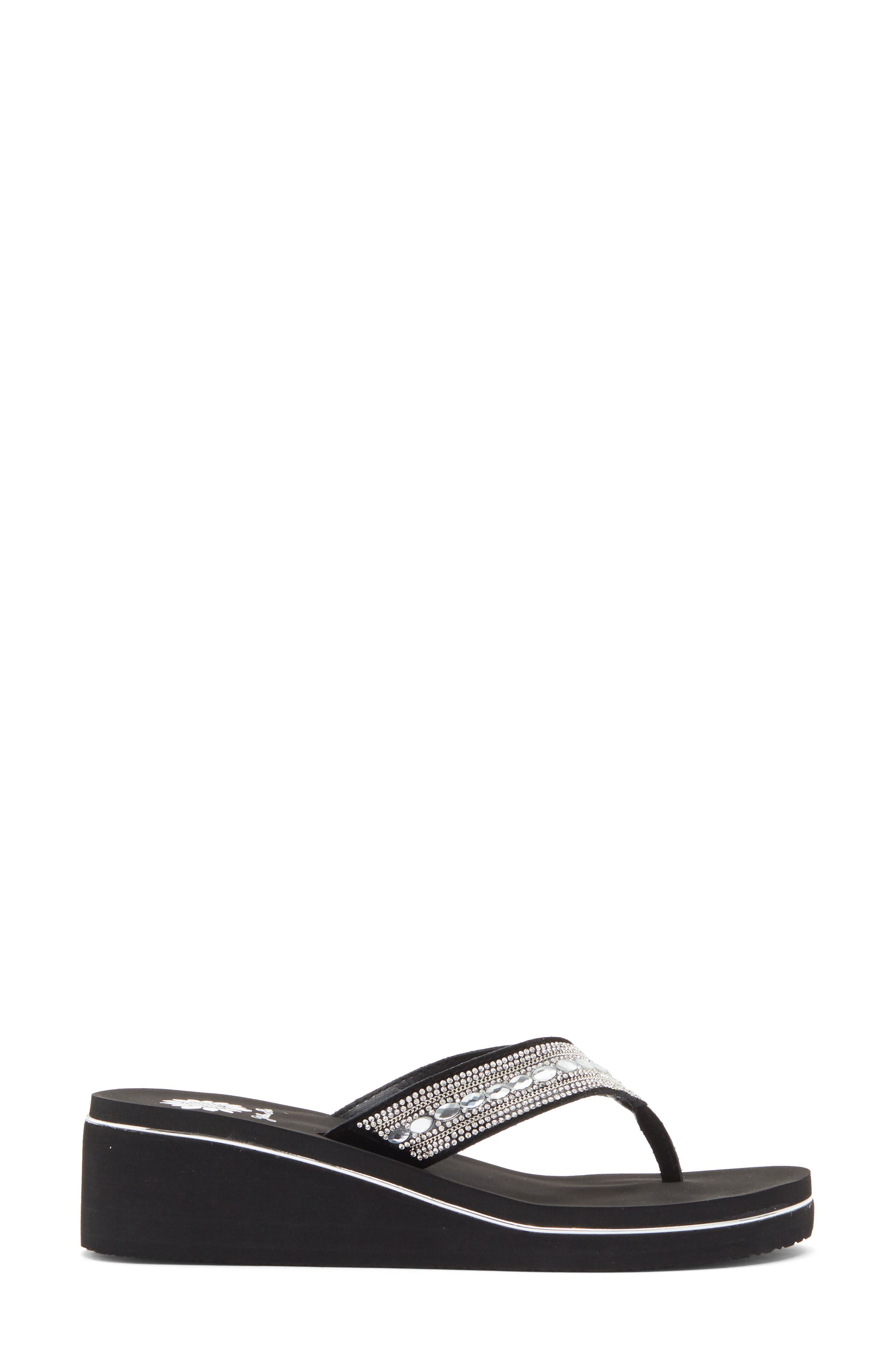 Marcy Flip Flop Sandal, Alternate, color, CLEAR
