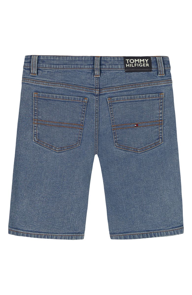 Tommy Hilfiger Kids' Denim Shorts, Alternate, color, Tidal