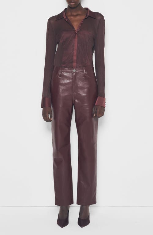 As By Df Escapade Stretch Blouse In Purple