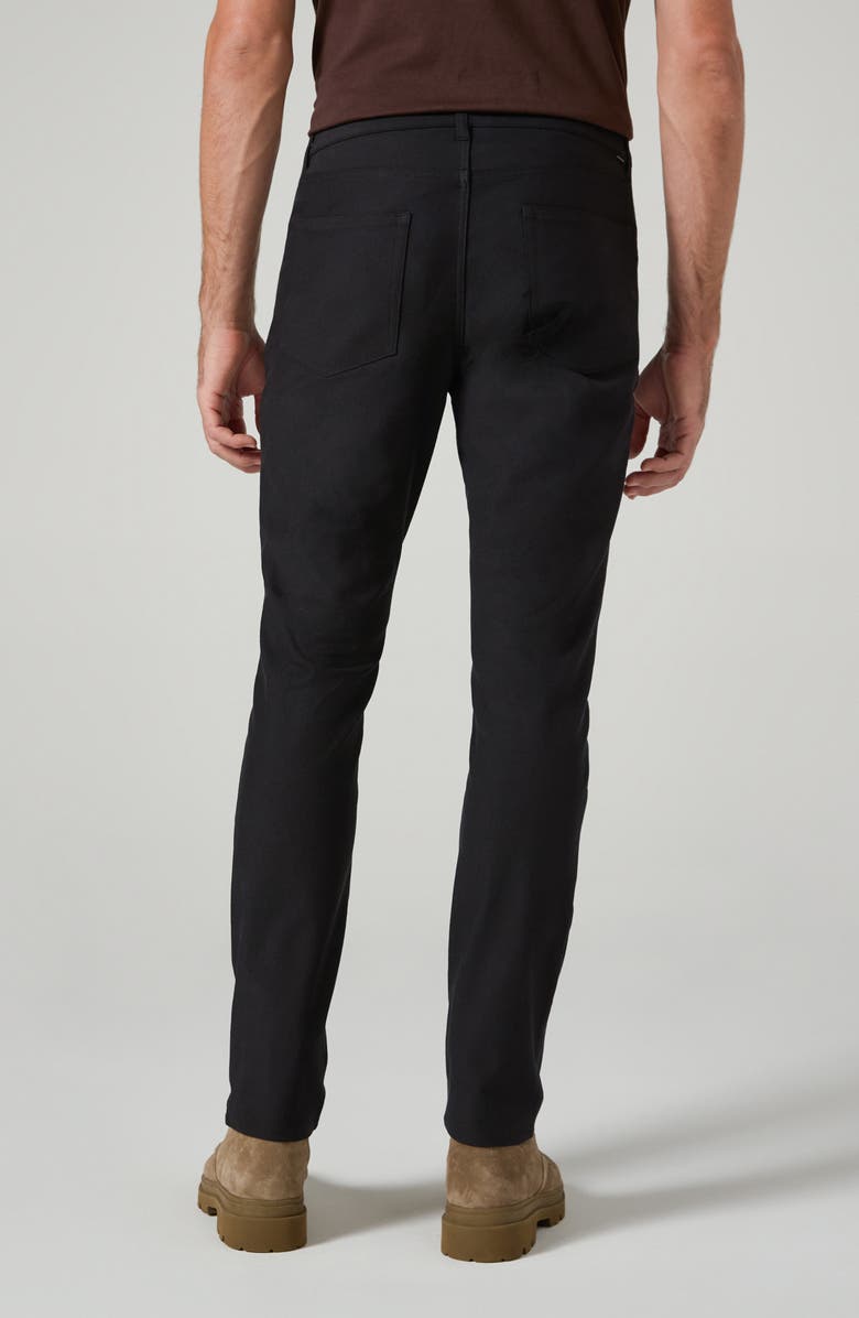 7 Diamonds Baron Straight Leg Stretch Twill 5-Pocket Pants, Alternate, color, Black