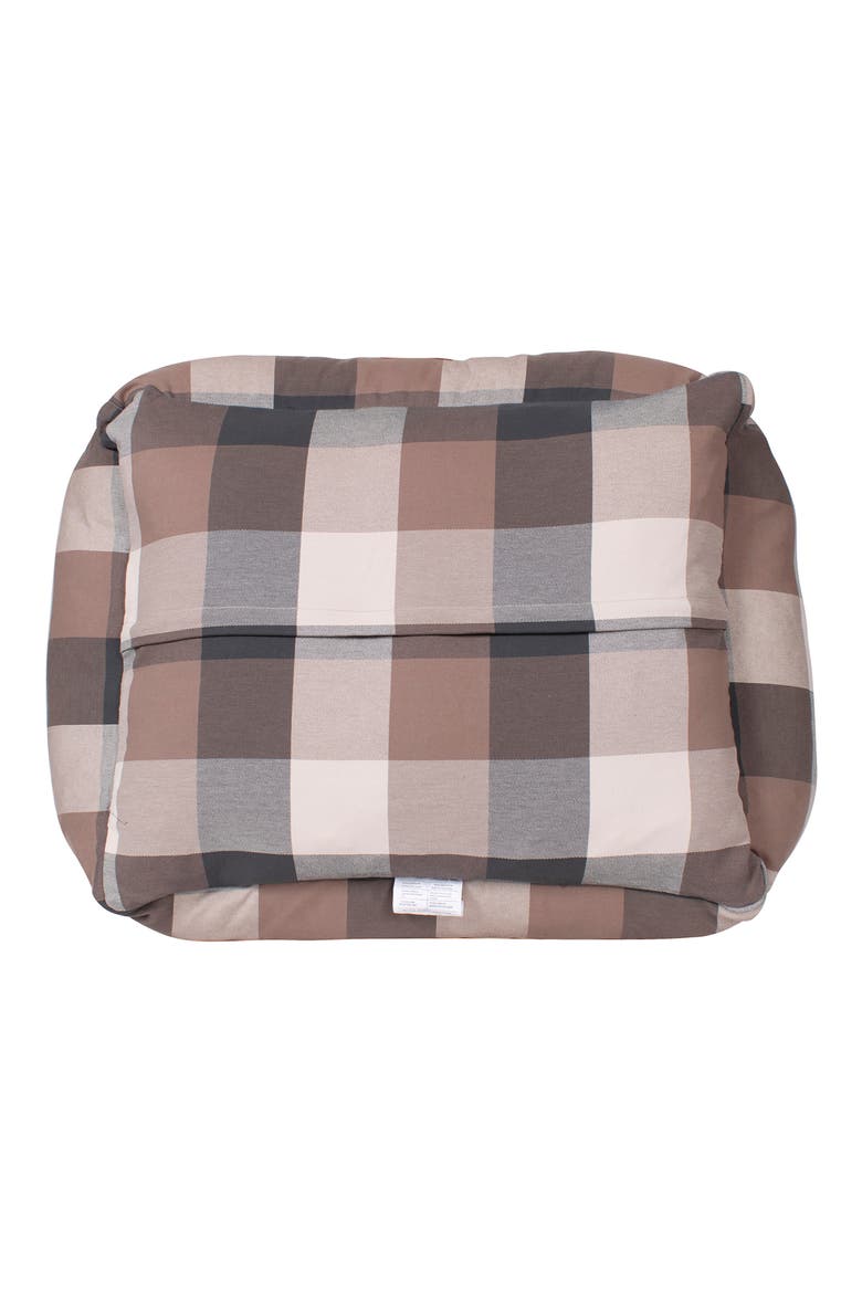 Block Plaid Kuddler Dog Bed, Alternate, color, BLOCK PLAID