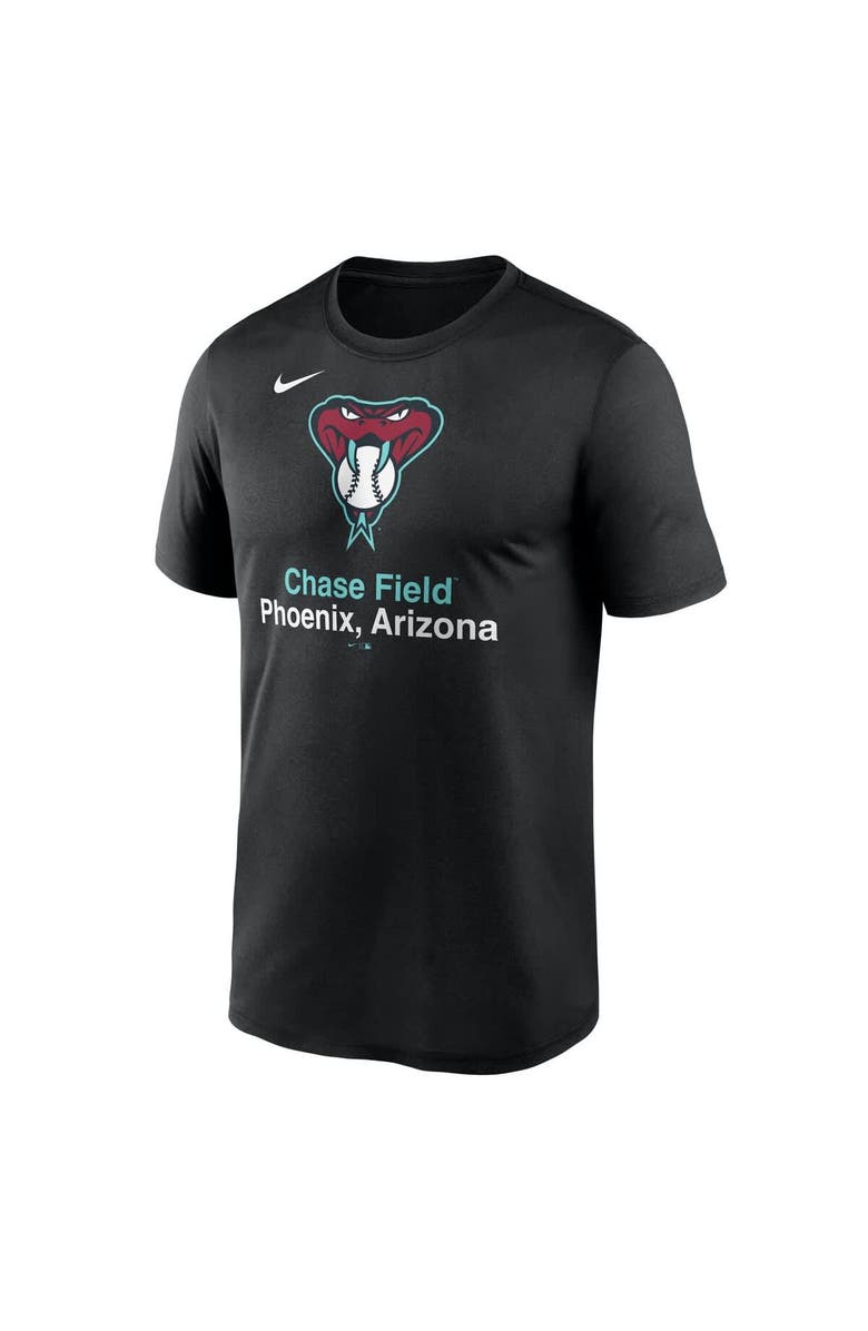Nike Men's Nike Black Arizona Diamondbacks Stadium Legend Performance T-Shirt, Alternate, color, Black