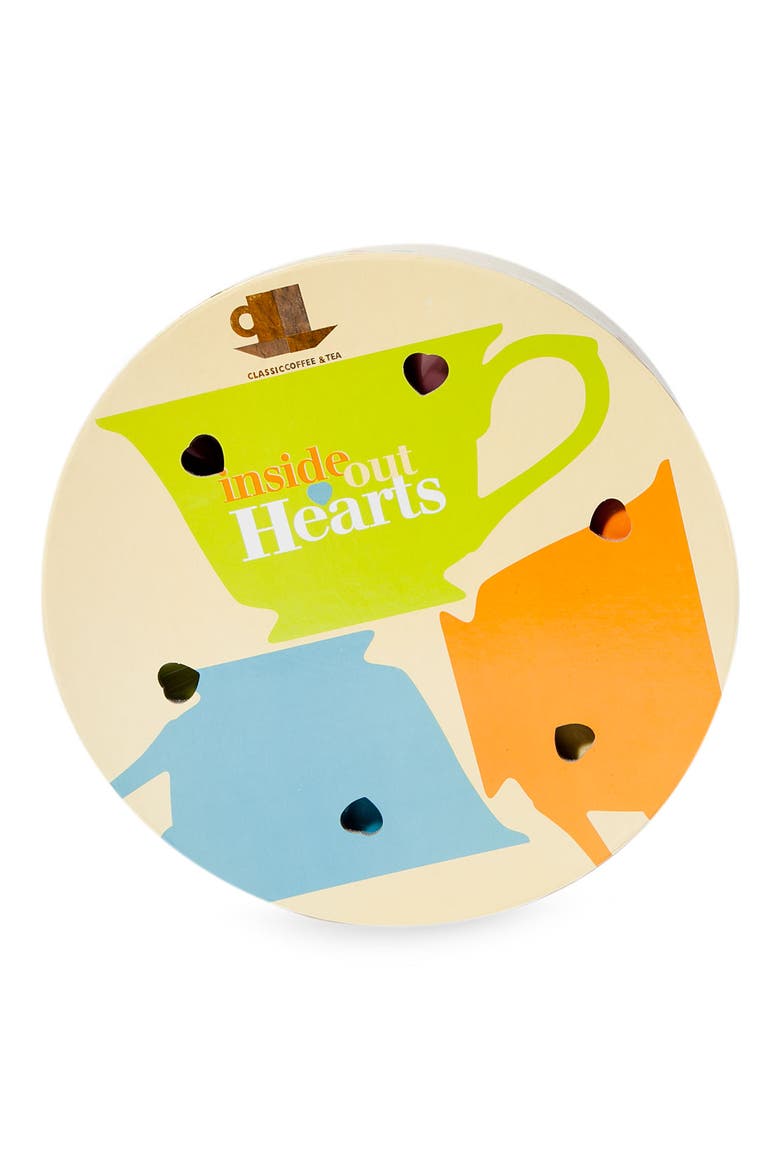'Inside Out Hearts' Cup & Saucer Set, Alternate, color, ASSORTED