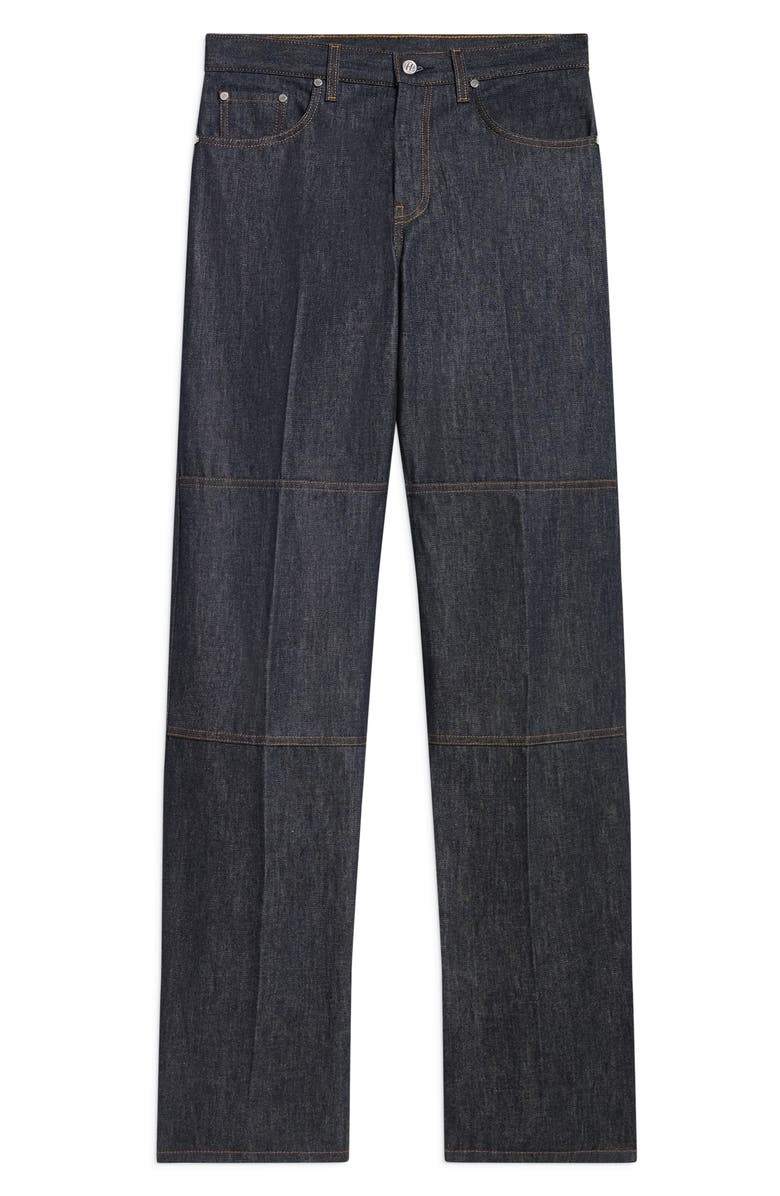 Helmut Lang Dual Zip Carpenter Straight Leg Jeans, Alternate, color, 