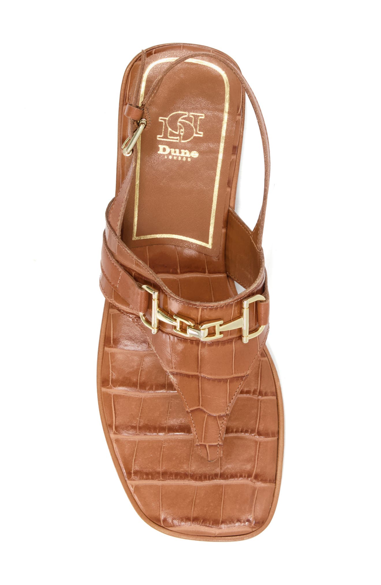 Dune London Lexley Slingback Sandal, Alternate, color, Tan