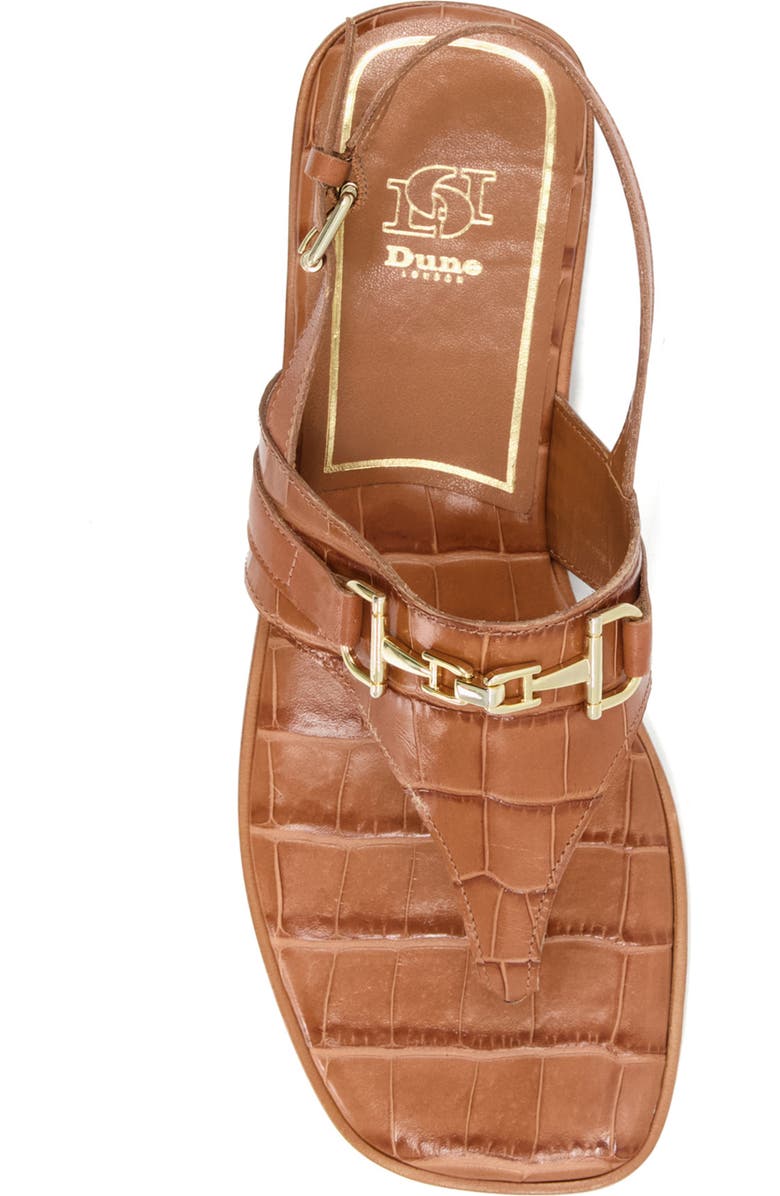 Dune London Lexley Slingback Sandal, Alternate, color, Tan