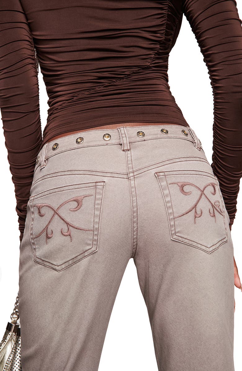 I.AM.GIA Greer Low Rise Flare Leg Pants, Alternate, color, 