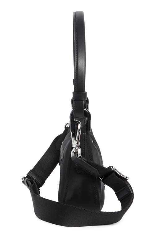 Cole Haan Convrtb Nyl Shld Bag In Black Solid