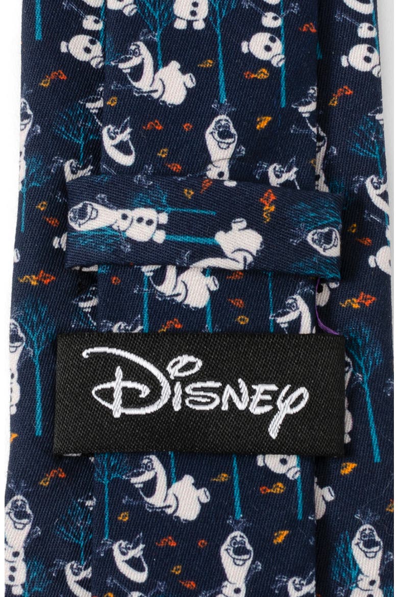 Olaf Cotton Tie, Alternate, color, NAVY