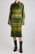 Dries Van Noten Rain Archive Checked Coat