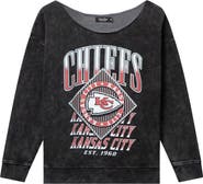 Junk Food Kansas City Chiefs Off-the-Shoulder Graphic Sweatshirt